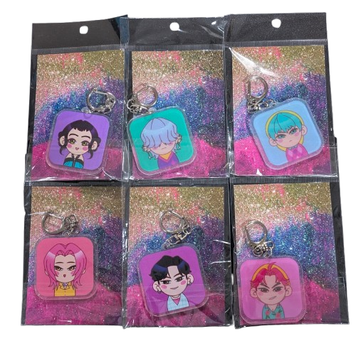 K - POP DEMON HUNTERS Chibi Keychain – Individual Member Series - DelsBricks Toys & CollectiblesDelsBricks Toys & CollectiblesRalphie's Funhouse
