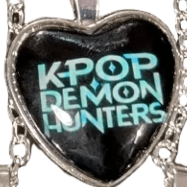 K - POP DEMON HUNTERS Heart Pendant Necklace – Character Art Collection - DelsBricks Toys & CollectiblesDelsBricks Toys & CollectiblesRalphie's Funhouse