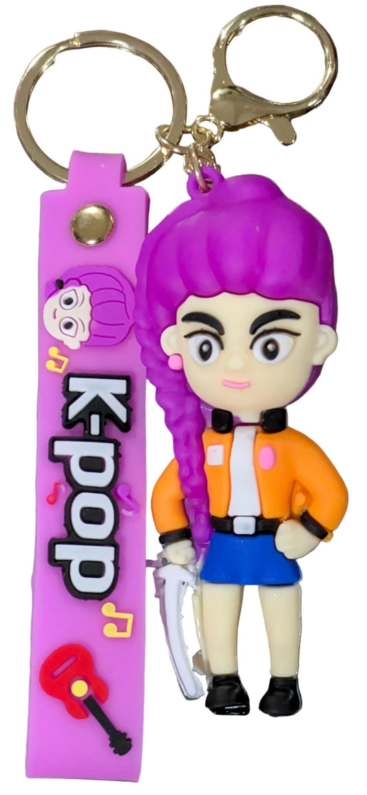 K - POP DEMON HUNTERS Keychain – Rumi Charm Set - DelsBricks Toys & CollectiblesDelsBricks Toys & CollectiblesRalphie's Funhouse
