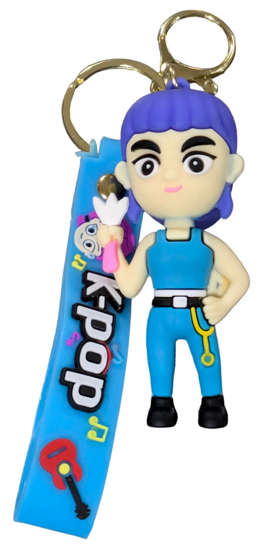 K - POP DEMON HUNTERS Keychain – Zoey Charm Set - DelsBricks Toys & CollectiblesDelsBricks Toys & CollectiblesRalphie's Funhouse