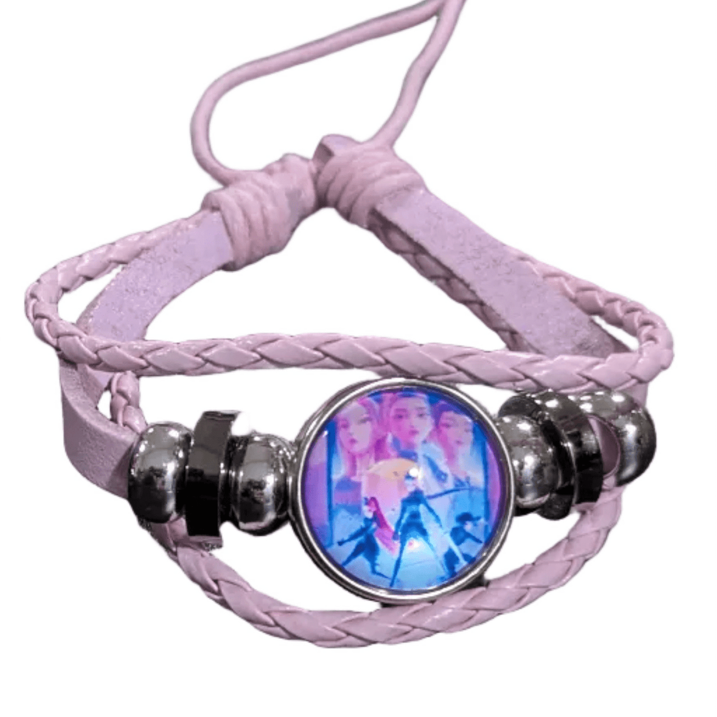 K - POP DEMON HUNTERS Leather Charm Bracelet – Fangirl Edition - DelsBricks Toys & CollectiblesDelsBricks Toys & CollectiblesRalphie's Funhouse