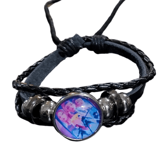 K - POP DEMON HUNTERS Leather Charm Bracelet – Fangirl Edition - DelsBricks Toys & CollectiblesDelsBricks Toys & CollectiblesRalphie's Funhouse