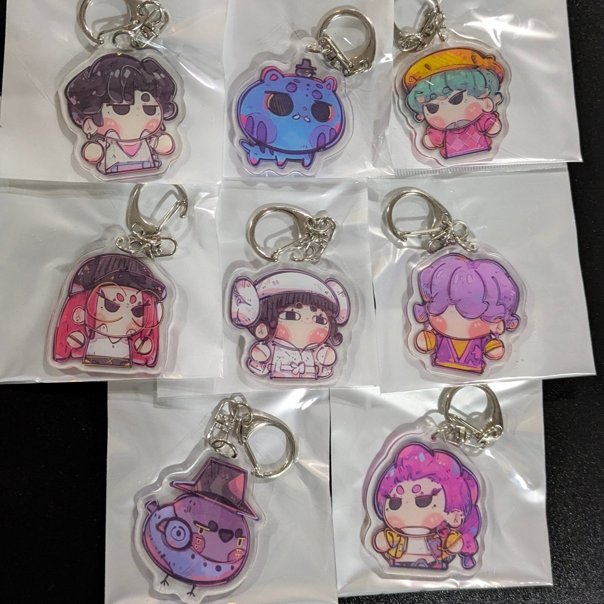 K - POP DEMON HUNTERS Mini Chibi Keychain Series (8 Designs) - DelsBricks Toys & CollectiblesDelsBricks Toys & CollectiblesRalphie's Funhouse