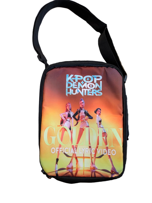 K - POP DEMON HUNTERS Shoulder Lunch Bag (Golden Edition) - DelsBricks Toys & CollectiblesDelsBricks Toys & CollectiblesRalphie's Funhouse
