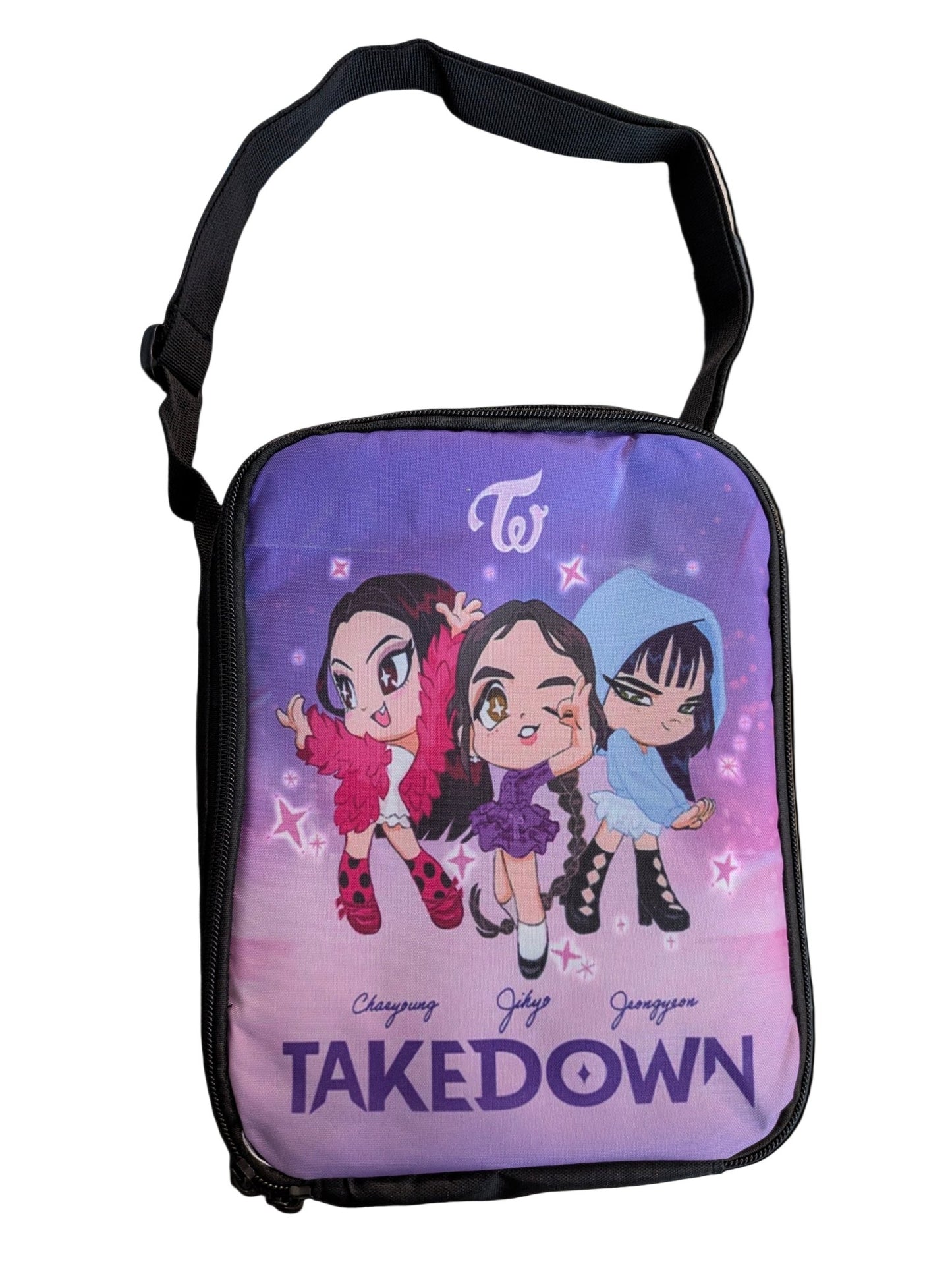 K - POP DEMON HUNTERS Shoulder Lunch Bag (Takedown Edition) - DelsBricks Toys & CollectiblesDelsBricks Toys & CollectiblesRalphie's Funhouse