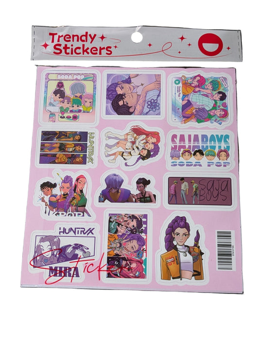 K - POP DEMON HUNTERS Sticker Pack – 75 Stickers (Mega Set) - DelsBricks Toys & CollectiblesDelsBricks Toys & CollectiblesRalphie's Funhouse
