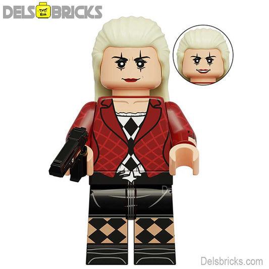 Harley Quinn from Joker 2 Lego Minifigures Custom Toys (lady gaga) 1