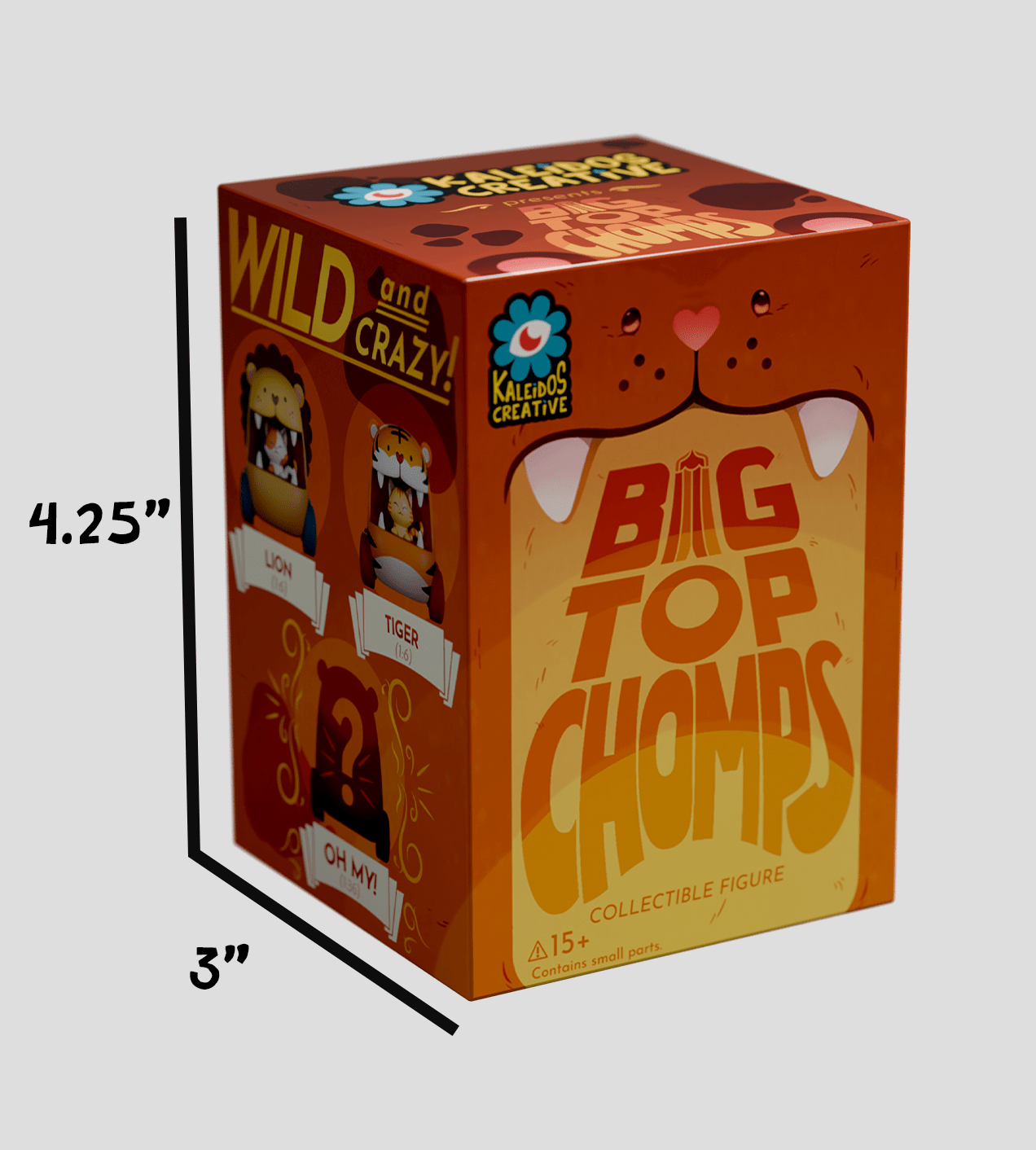 Kaleidos Creative: Big Top Chomps Blind Box - DelsBricks Toys & CollectiblesDelsBricks Toys & CollectiblesRalphie's Funhouse