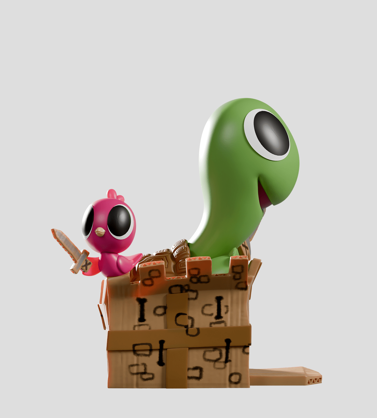 Kaleidos Creative: Box Turtle & Bird Blind Box - DelsBricks Toys & CollectiblesDelsBricks Toys & CollectiblesRalphie's Funhouse