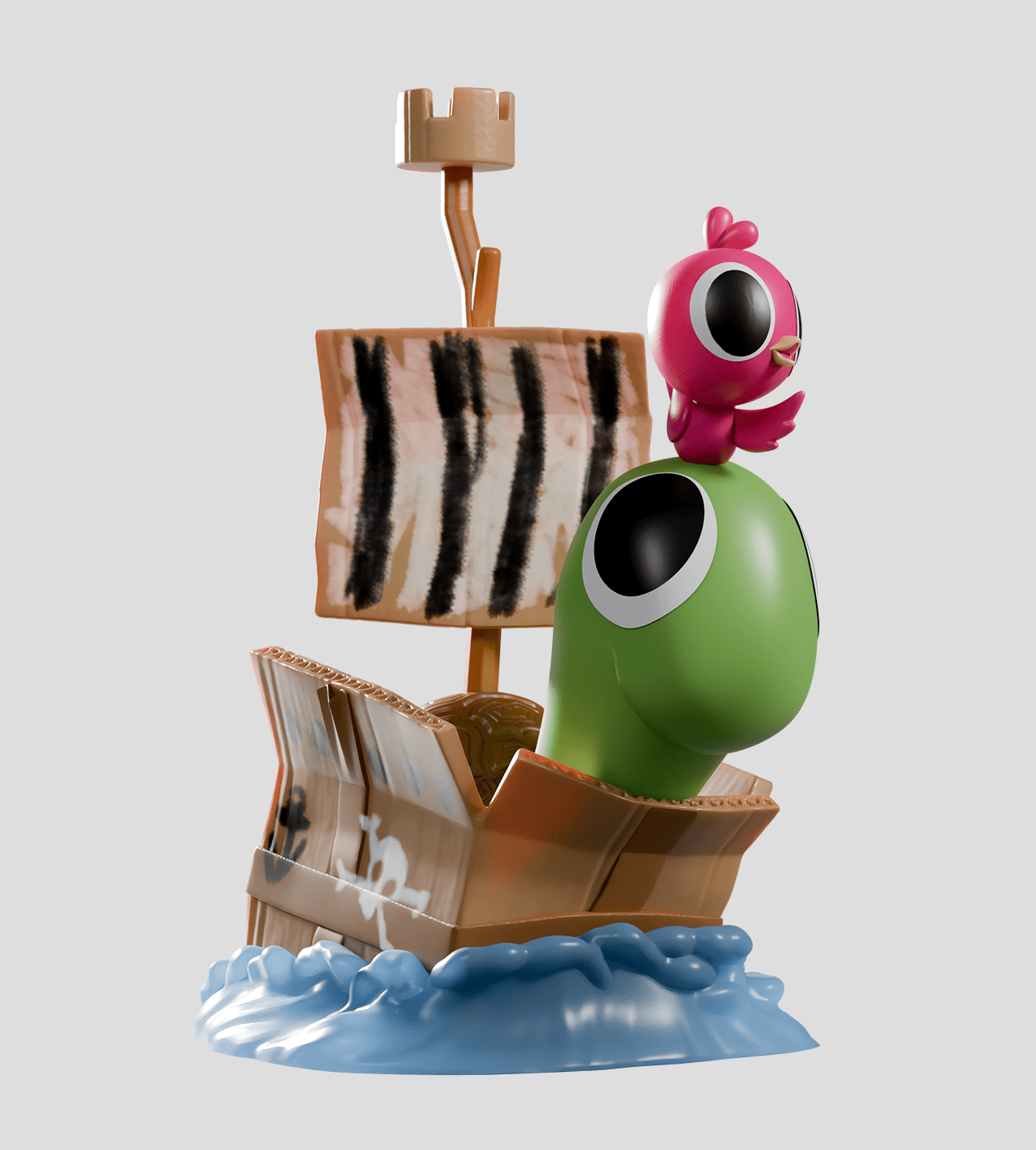 Kaleidos Creative: Box Turtle & Bird Blind Box - DelsBricks Toys & CollectiblesDelsBricks Toys & CollectiblesRalphie's Funhouse