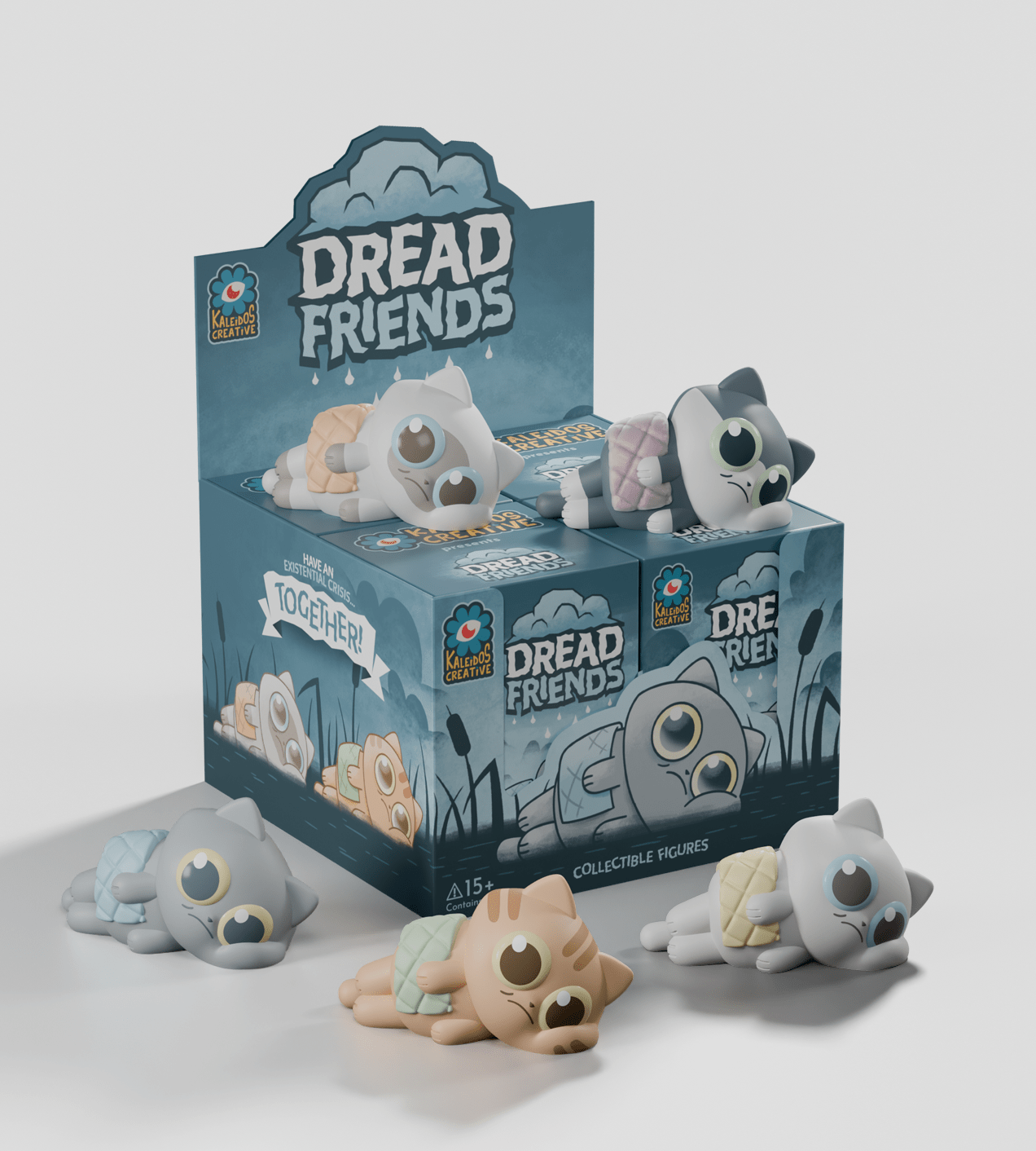 Kaleidos Creative: Dread Friends Blind Box - DelsBricks Toys & CollectiblesDelsBricks Toys & CollectiblesRalphie's Funhouse