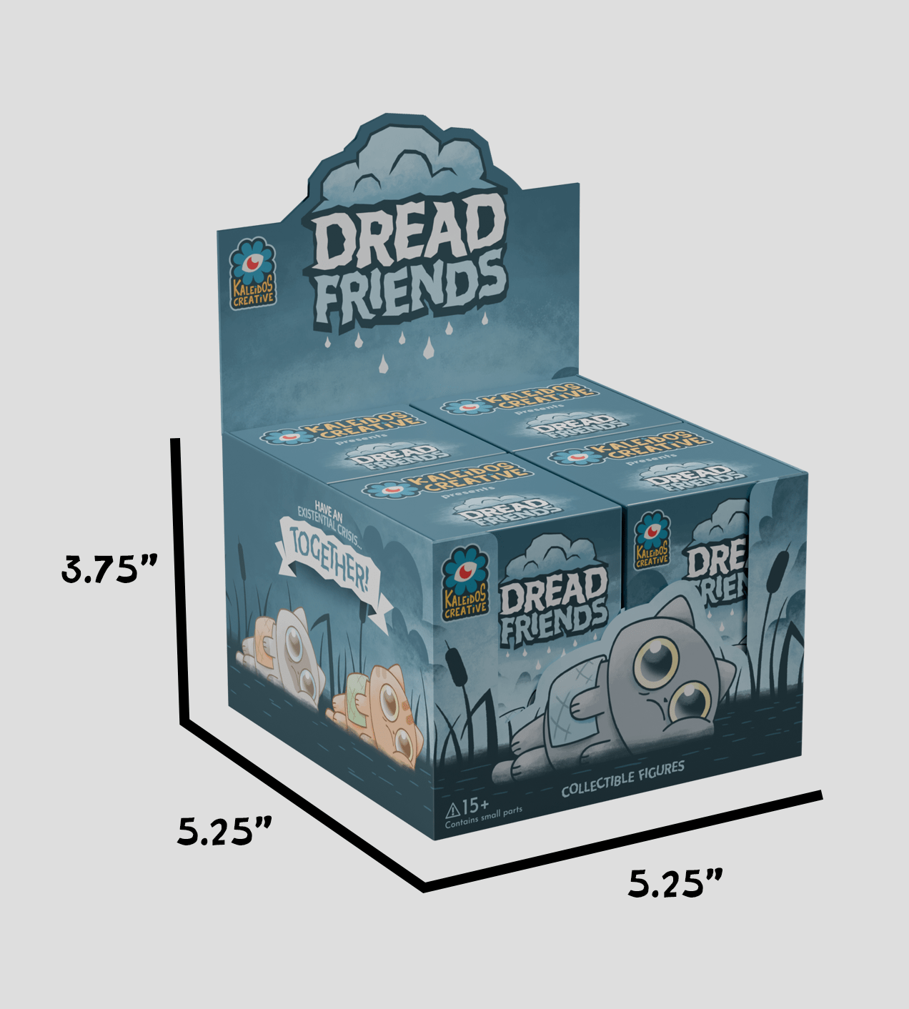 Kaleidos Creative: Dread Friends Blind Box - DelsBricks Toys & CollectiblesDelsBricks Toys & CollectiblesRalphie's Funhouse