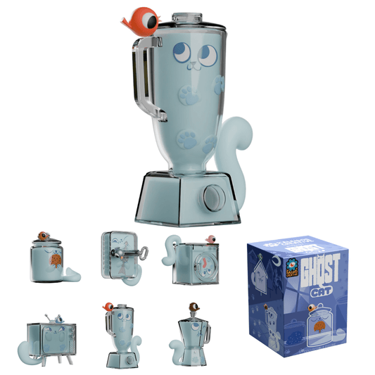 Kaleidos Creative: Ghost Cat Blind Box - DelsBricks Toys & CollectiblesDelsBricks Toys & CollectiblesRalphie's Funhouse