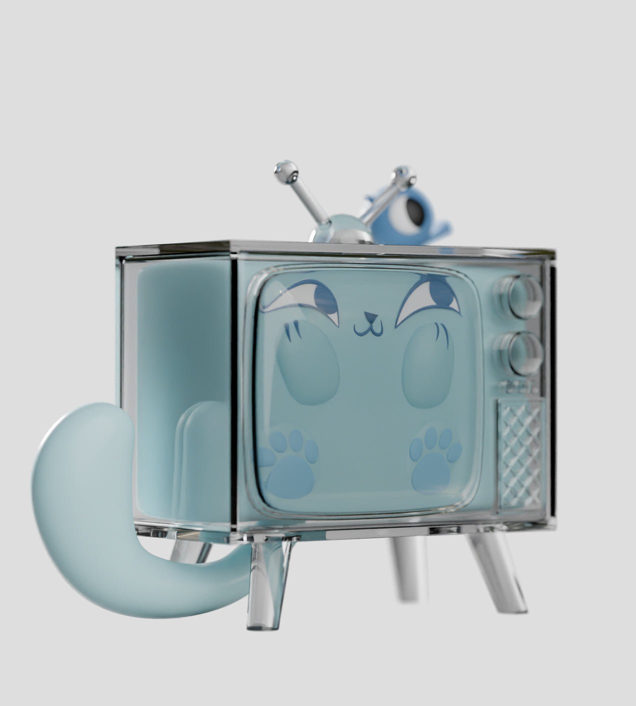 Kaleidos Creative: Ghost Cat Blind Box - DelsBricks Toys & CollectiblesDelsBricks Toys & CollectiblesRalphie's Funhouse