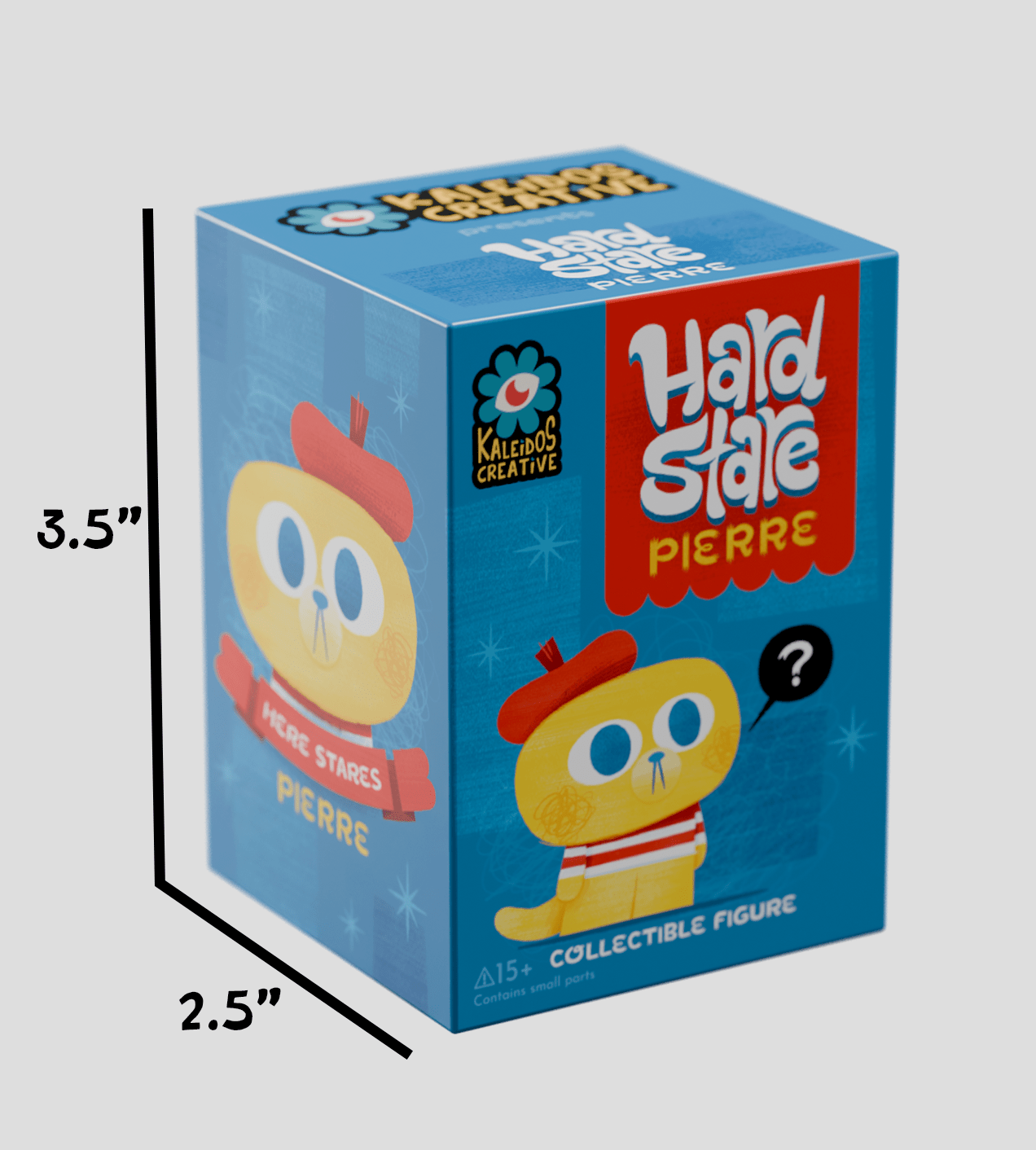 Kaleidos Creative: Hard Stare Pierre Blind Box - DelsBricks Toys & CollectiblesDelsBricks Toys & CollectiblesRalphie's Funhouse