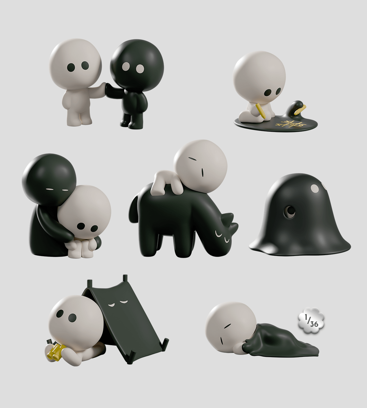 Kaleidos Creative: Meyanmi Shadow Blind Box - DelsBricks Toys & CollectiblesDelsBricks Toys & CollectiblesRalphie's Funhouse