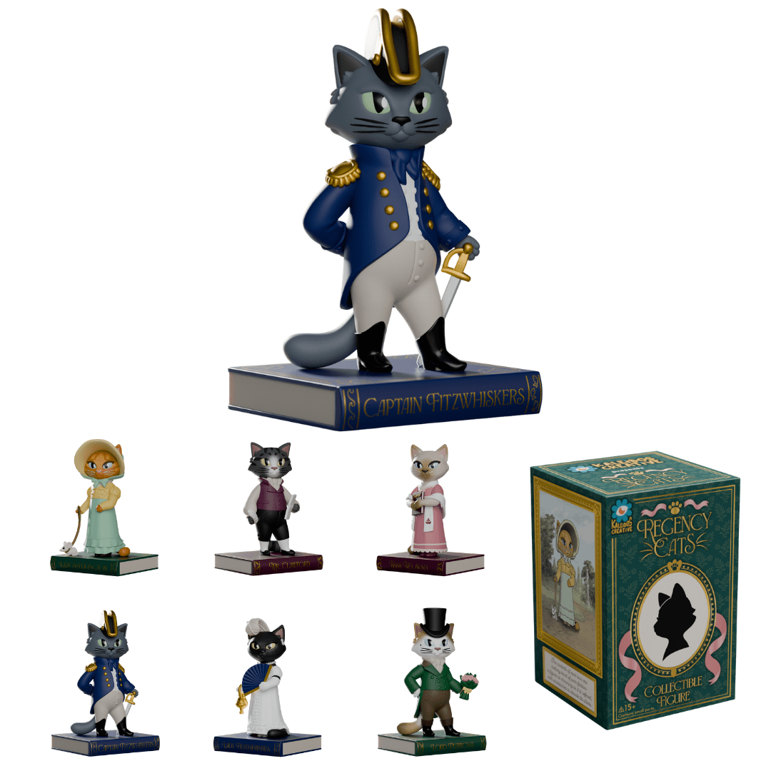 Kaleidos Creative: Regency Cats Blind Box - DelsBricks Toys & CollectiblesDelsBricks Toys & CollectiblesRalphie's Funhouse