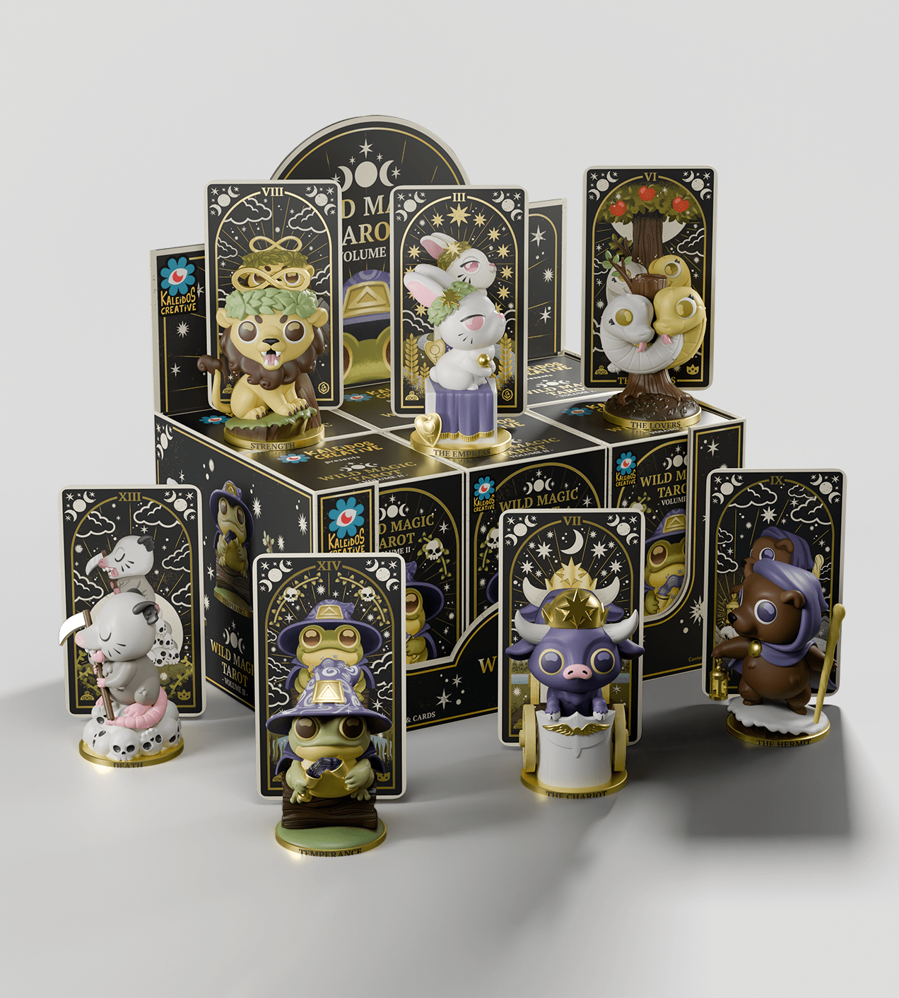 Kaleidos Creative: Wild Magic Tarot Volume 2 Blind Box - DelsBricks Toys & CollectiblesDelsBricks Toys & CollectiblesRalphie's Funhouse