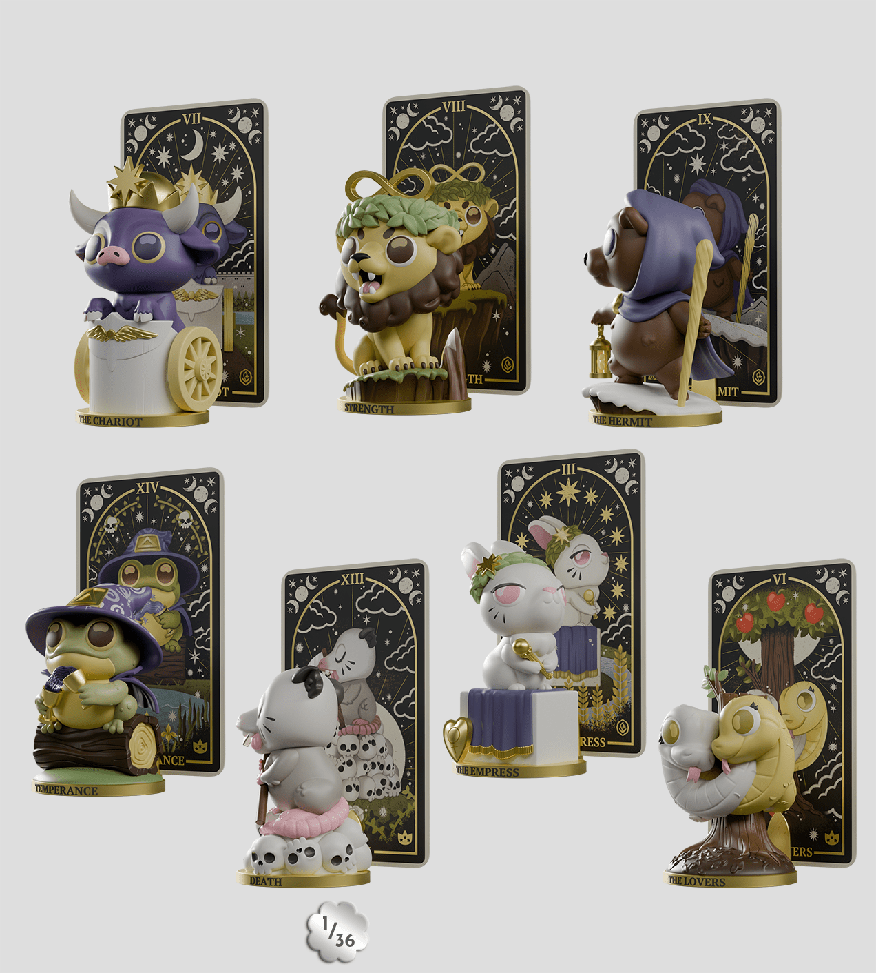Kaleidos Creative: Wild Magic Tarot Volume 2 Blind Box - DelsBricks Toys & CollectiblesDelsBricks Toys & CollectiblesRalphie's Funhouse
