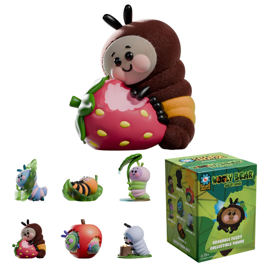 Kaleidos Creative: Wooly Bear and Friends Vinyl Blind Box - DelsBricks Toys & CollectiblesDelsBricks Toys & CollectiblesRalphie's Funhouse