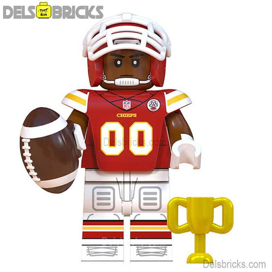 Kansas City Chiefs NFL Football Teams Lego Minifigures Custom Toys - DelsBricks MinifiguresMinifiguresDelsBricks MinifiguresDelsbricks