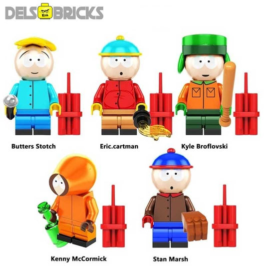 Kenny McCormick South Park Minifigures - DelsBricks MinifiguresMinifiguresDelsBricks MinifiguresDelsbricks