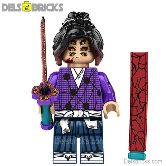 Kokushibo Demon Slayer Anime Lego Minifigures Custom Toys