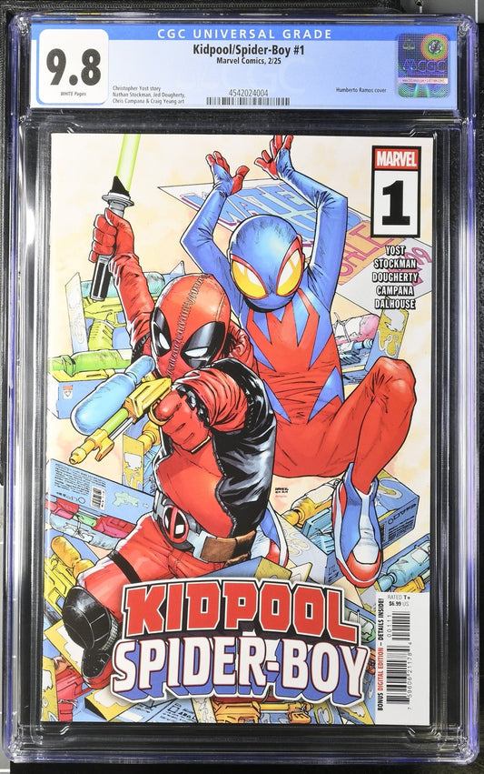 Kidpool/Spider - Boy 1 - CGC 9.8 - DelsBricks Toys & CollectiblesComic BookDelsBricks Toys & Collectibles412 Comics