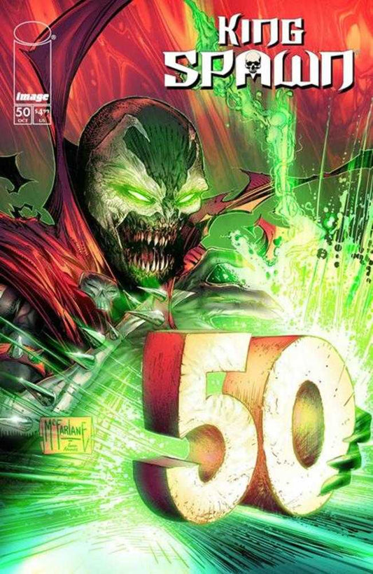 King Spawn 50 Cover A Todd McFarlane - DelsBricks Toys & CollectiblesComicsDelsBricks Toys & Collectibles412 Comics