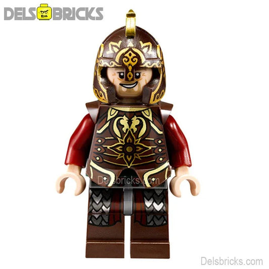 King Theoden Lord of The Rings Lego Minifigures Custom Toys - DelsBricks MinifiguresMinifiguresDelsBricks MinifiguresDelsbricks