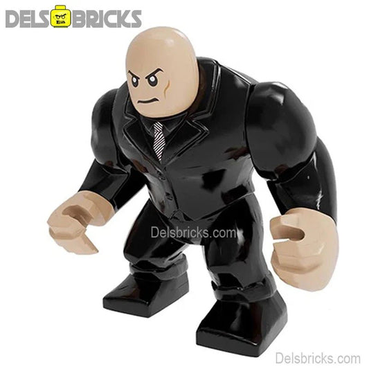 Kingpin Wilson Fisk from Spider - Man Daredevil Lego Marvel Minifigures Custom Toys - DelsBricks MinifiguresSpiderman Lego MinifiguresDelsBricks MinifiguresDelsbricks.com