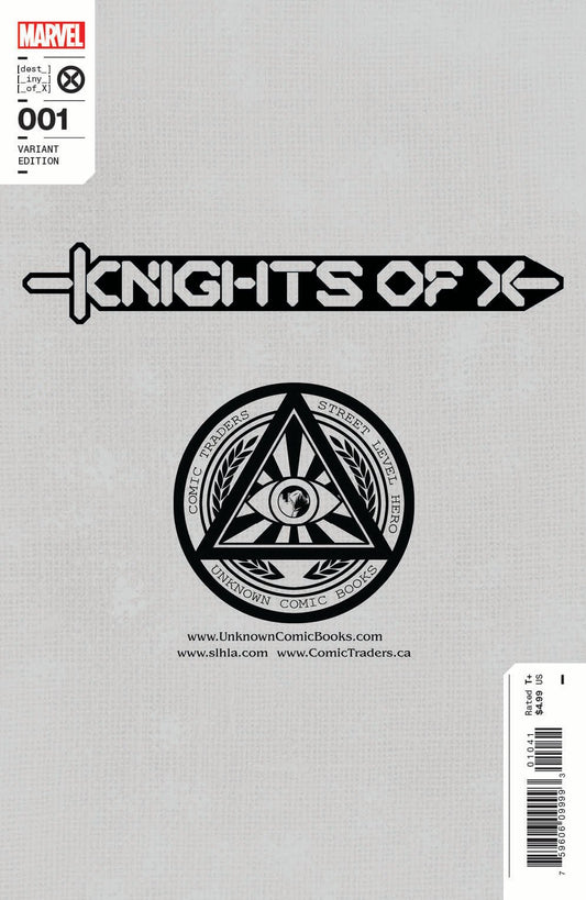 Knights Of X 1 Unknown Comics Jay Anacleto Exclusive Var (04/20/2022) - DelsBricks Toys & CollectiblesCOMIC BOOK EXCLUSIVEDelsBricks Toys & CollectiblesUnknown Comic Books