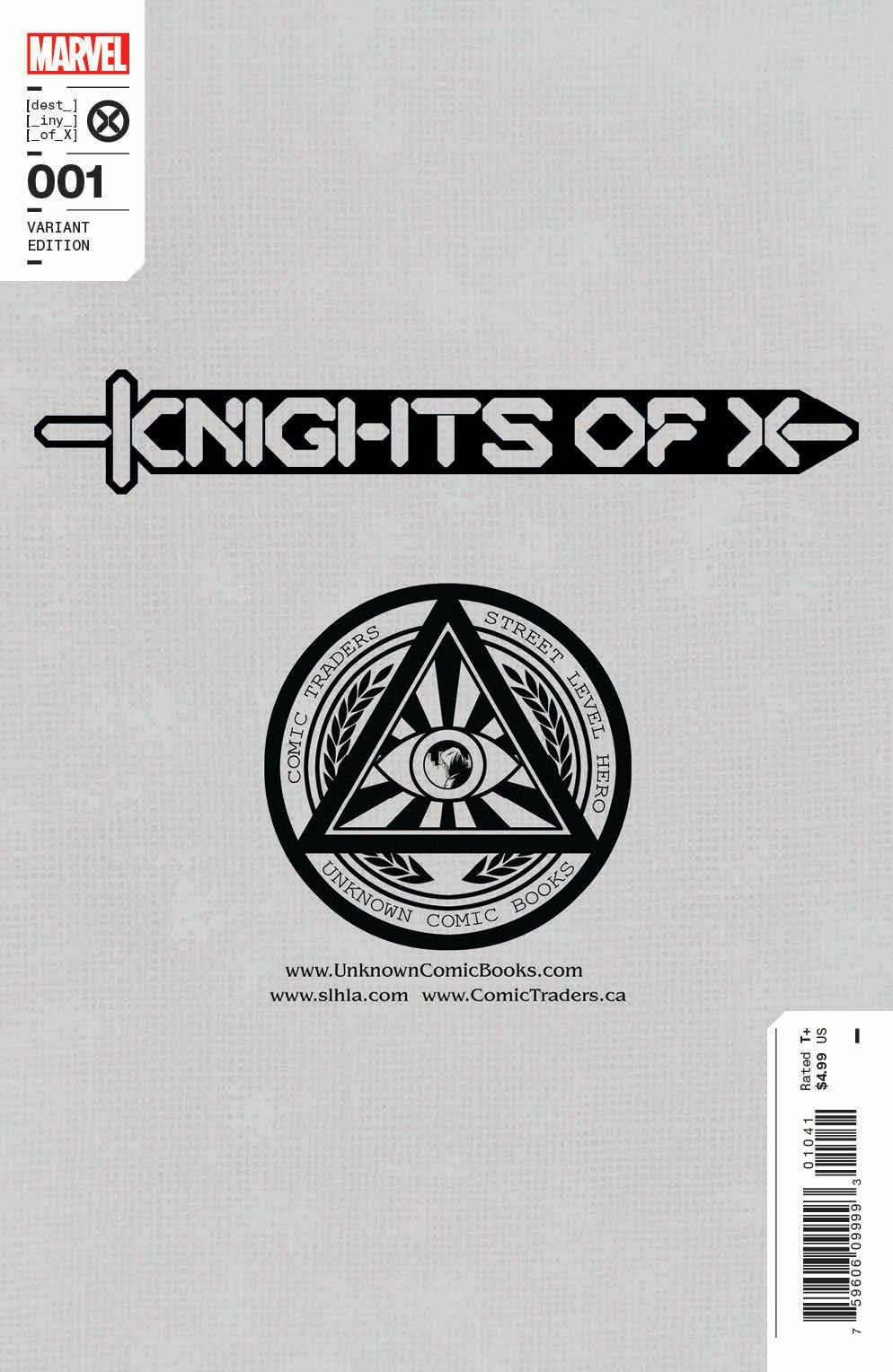 Knights Of X 1 Unknown Comics Jay Anacleto Exclusive Virgin Var (04/20/2022) - DelsBricks Toys & CollectiblesCOMIC BOOK EXCLUSIVEDelsBricks Toys & CollectiblesUnknown Comic Books