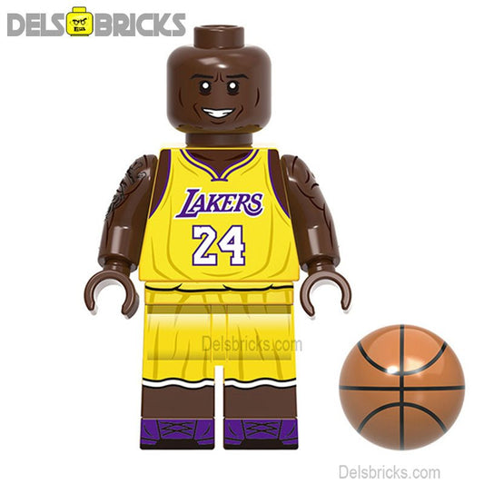 Kobe Bryant Lego Minifigures Custom Toys Sports Icons NBA 4 - DelsBricks MinifiguresMinifiguresDelsBricks MinifiguresDelsbricks