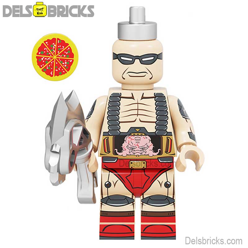 Krang Teenage Mutant Ninja Turtles Lego Minifigures Custom Toys - DelsBricks MinifiguresMinifiguresDelsBricks MinifiguresDelsbricks