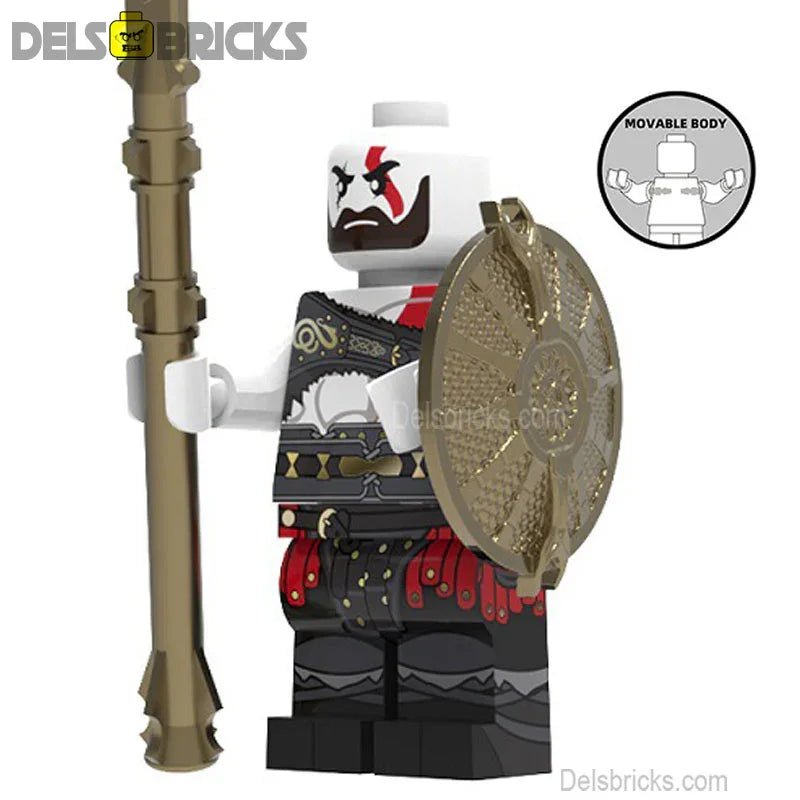 Kratos God of War Lego Minifigures Best custom toys 2 - DelsBricks MinifiguresLego Star Wars MinifiguresDelsBricks MinifiguresDelsbricks.com