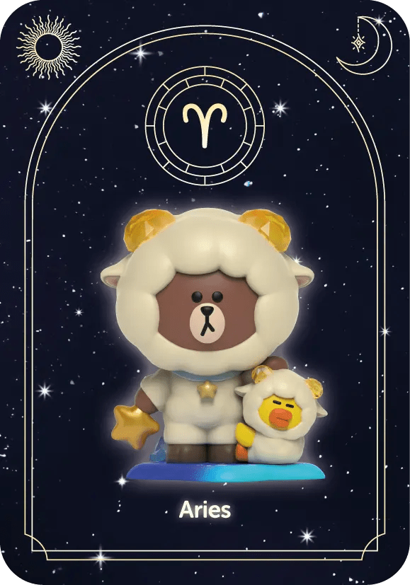Kwistal: LINE Horoscope Series Primus (1 Blind Box) - DelsBricks Toys & CollectiblesFigureDelsBricks Toys & CollectiblesSuper Anime Store