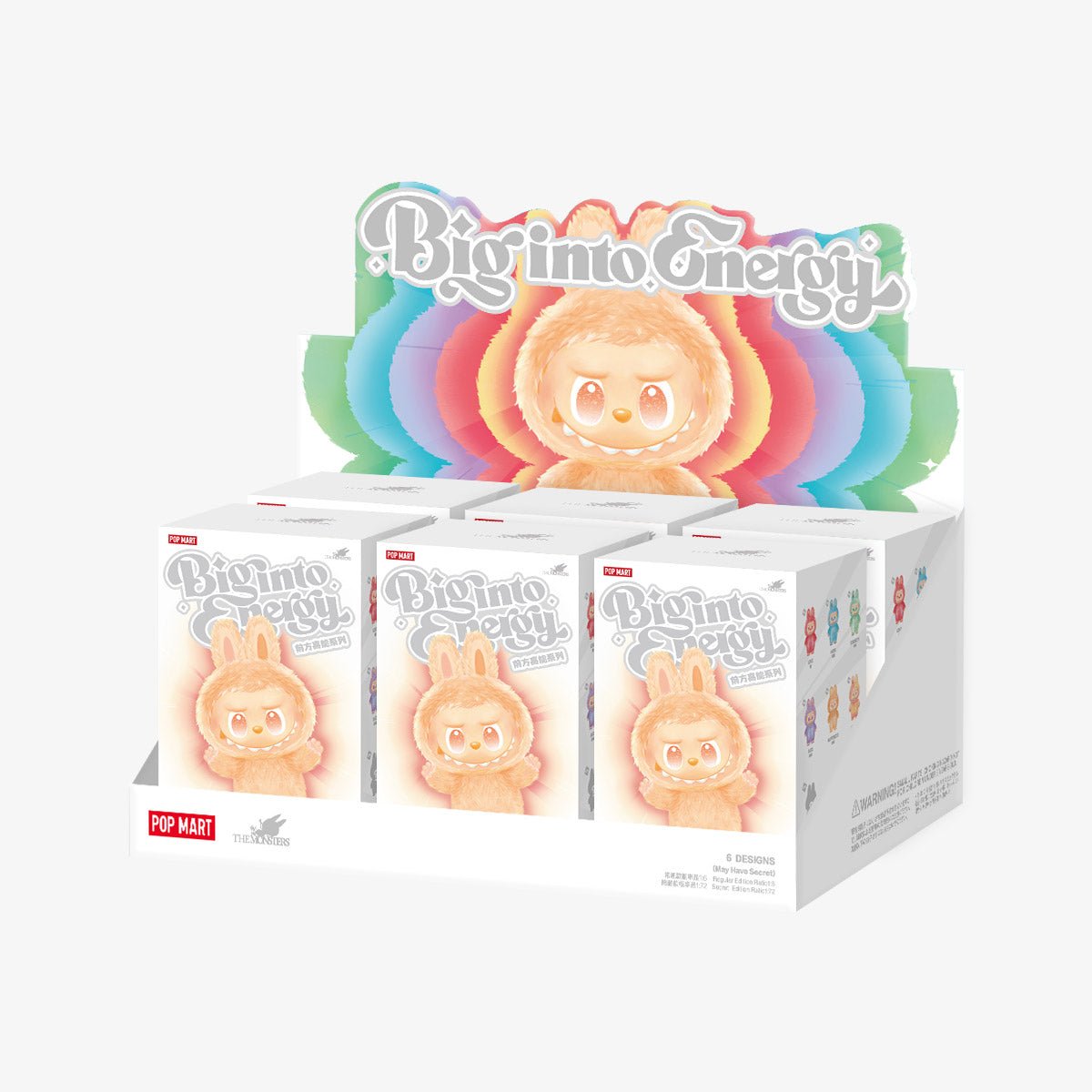 LABUBU Big into Energy Series Vinyl Plush Pendant Blind Box - POP MART The Monsters - DelsBricks Toys & CollectiblesPlushDelsBricks Toys & CollectiblesSuper Anime Store