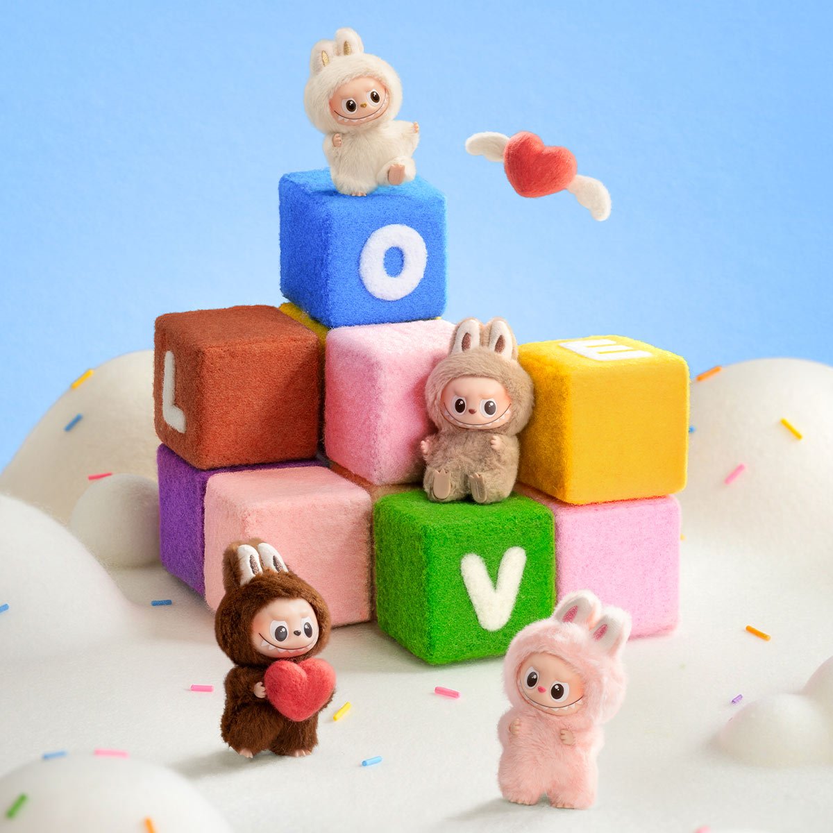 LABUBU THE MONSTERS Pin for Love Series Vinyl Plush Pendant Blind Box - DelsBricks Toys & CollectiblesFigureDelsBricks Toys & CollectiblesSuper Anime Store