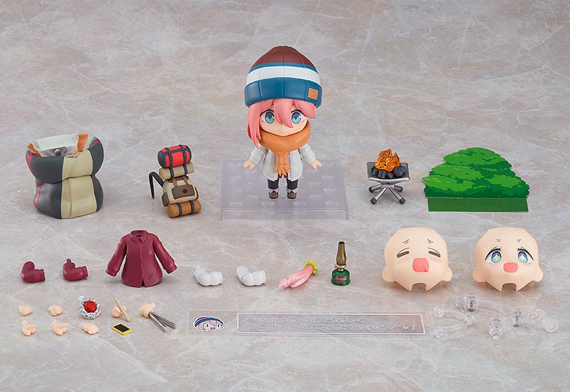 Laid - Back Camp Nendoroid 1623 - DX Nadeshiko Kagamihara: Solo Camp Ver. DX Edition Figure - DelsBricks Toys & CollectiblesFiguresDelsBricks Toys & CollectiblesSuper Anime Store