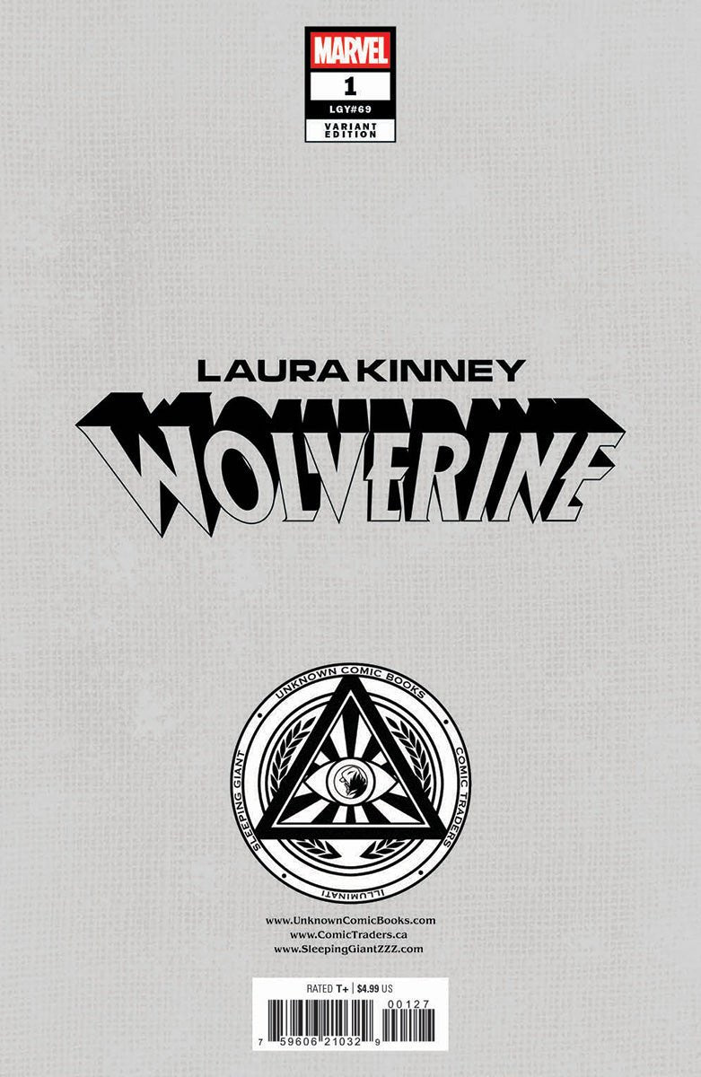 Laura Kinney: Wolverine 1 Unknown Comics Sabine Rich Exclusive Virgin Var (12/11/2024) - DelsBricks Toys & CollectiblesCOMIC BOOKDelsBricks Toys & CollectiblesUnknown Comic Books