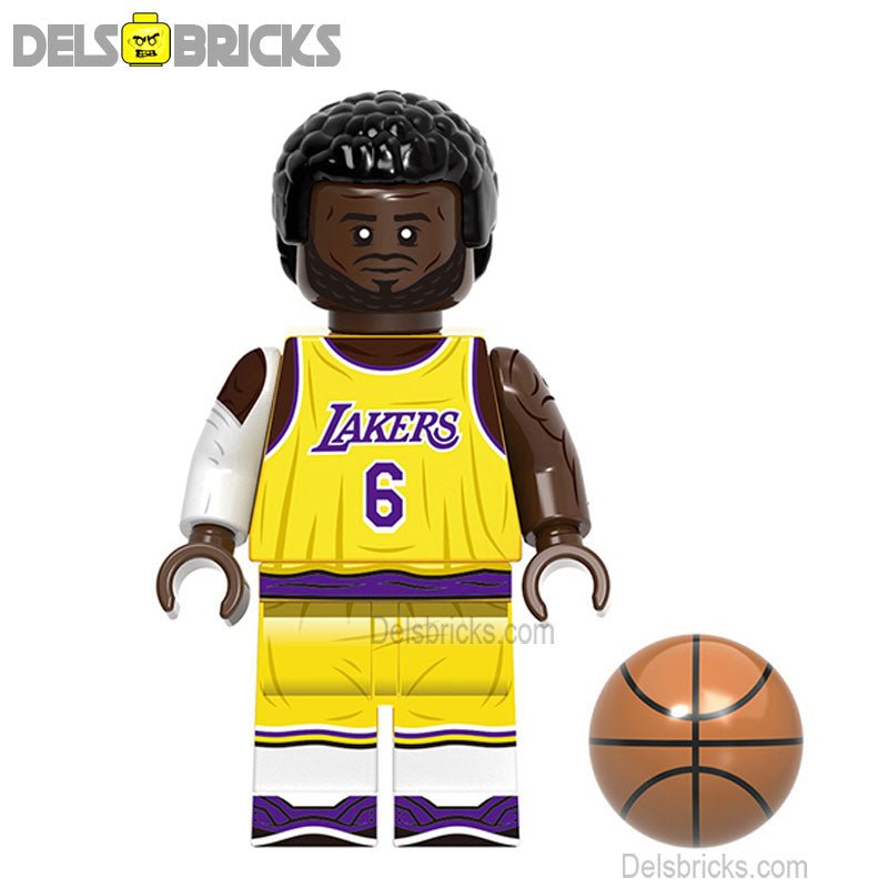 Lebron James Lego Minifigures Custom Toys Sports Icons NBA Basketball 4 - DelsBricks MinifiguresMinifiguresDelsBricks MinifiguresDelsbricks
