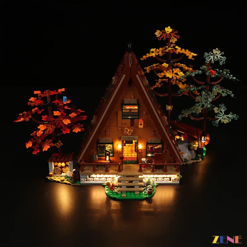 Light Kit for A - Frame Cabin 21338 - DelsBricks Toys & CollectiblesLed Light Kit for LegoDelsBricks Toys & CollectiblesZENE