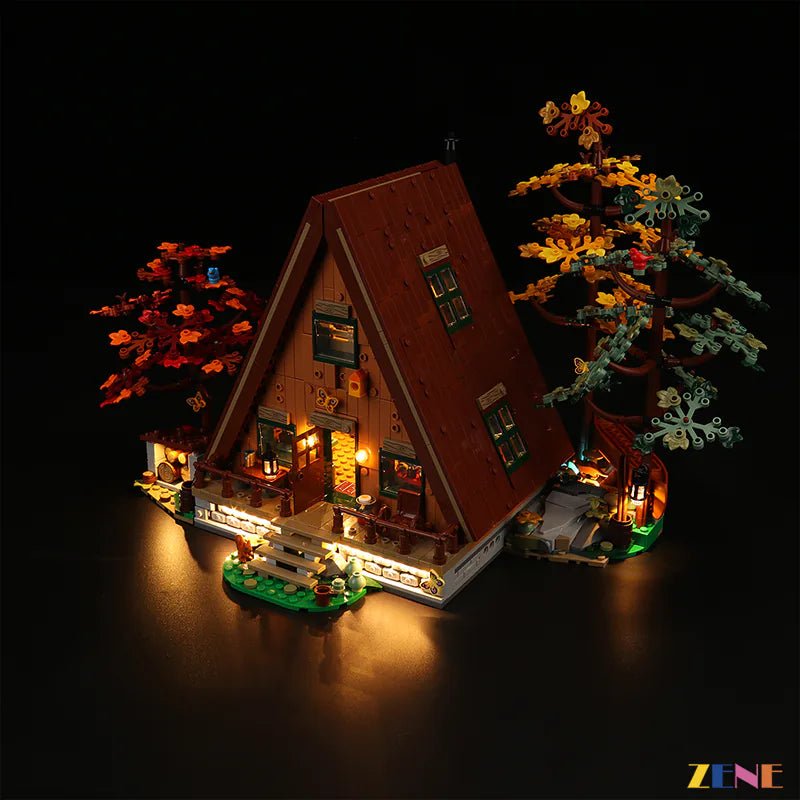 Light Kit for A - Frame Cabin 21338 - DelsBricks Toys & CollectiblesLed Light Kit for LegoDelsBricks Toys & CollectiblesZENE