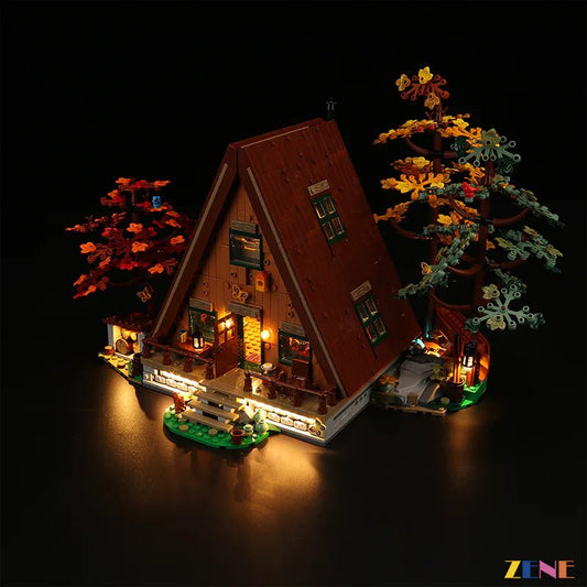 Light Kit for A - Frame Cabin 21338 - DelsBricks Toys & CollectiblesLed Light Kit for LegoDelsBricks Toys & CollectiblesZENE