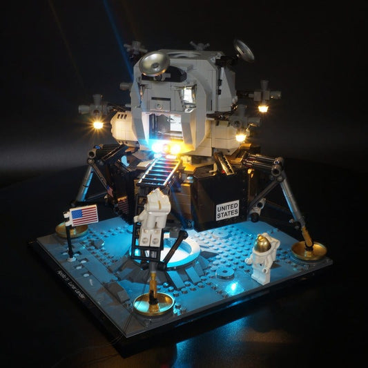 Light Kit for Apollo 11 Lunar Lander 10266 - DelsBricks Toys & CollectiblesLed Light Kit for LegoDelsBricks Toys & CollectiblesZENE