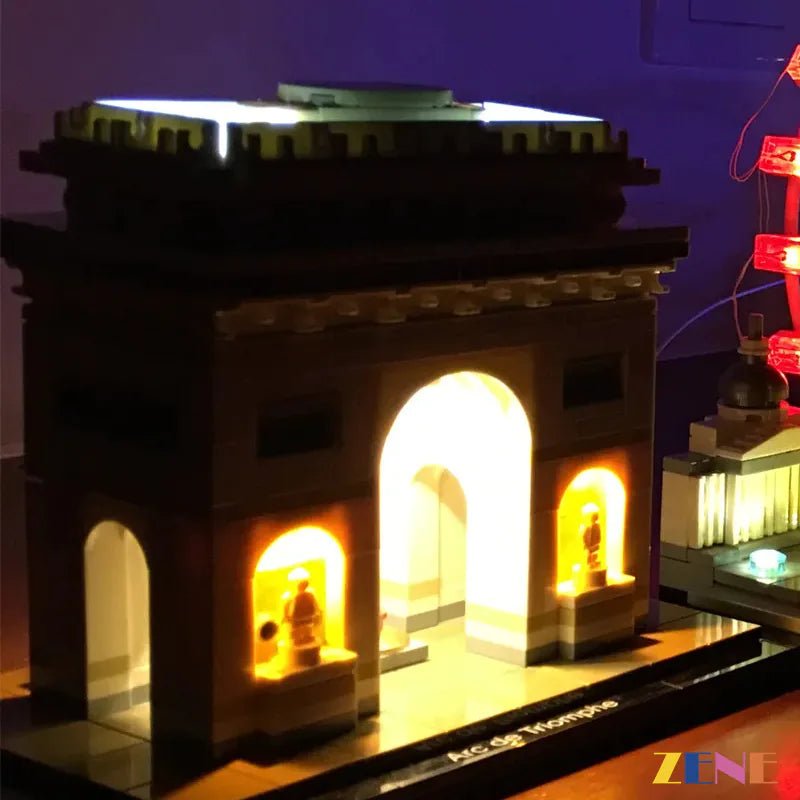 Light Kit for Arc de Triomphe 21036 - DelsBricks Toys & CollectiblesLed Light Kit for LegoDelsBricks Toys & CollectiblesZENE