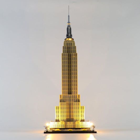Light Kit for Architecture Empire State 21046 - DelsBricks Toys & CollectiblesLed Light Kit for LegoDelsBricks Toys & CollectiblesZENE