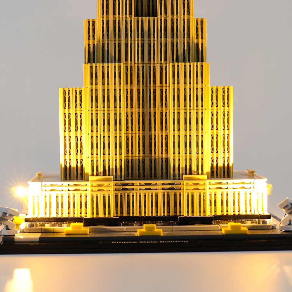 Light Kit for Architecture Empire State 21046 - DelsBricks Toys & CollectiblesLed Light Kit for LegoDelsBricks Toys & CollectiblesZENE