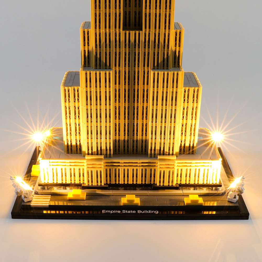 Light Kit for Architecture Empire State 21046 - DelsBricks Toys & CollectiblesLed Light Kit for LegoDelsBricks Toys & CollectiblesZENE